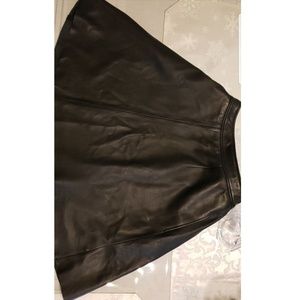 Lucky brand leather skirt